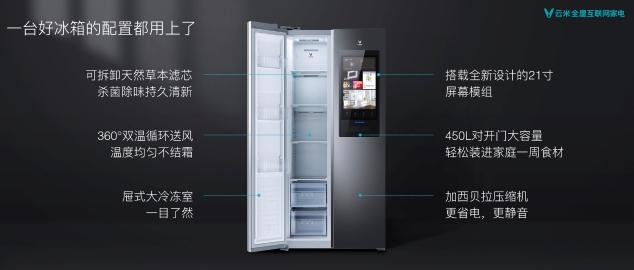 云米曝光全球第一臺5G冰箱，32寸超大屏構(gòu)建未來家格局