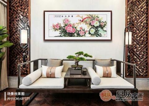 室內(nèi)空間裝飾掛什么畫好，經(jīng)典國畫花鳥一幅就夠了！