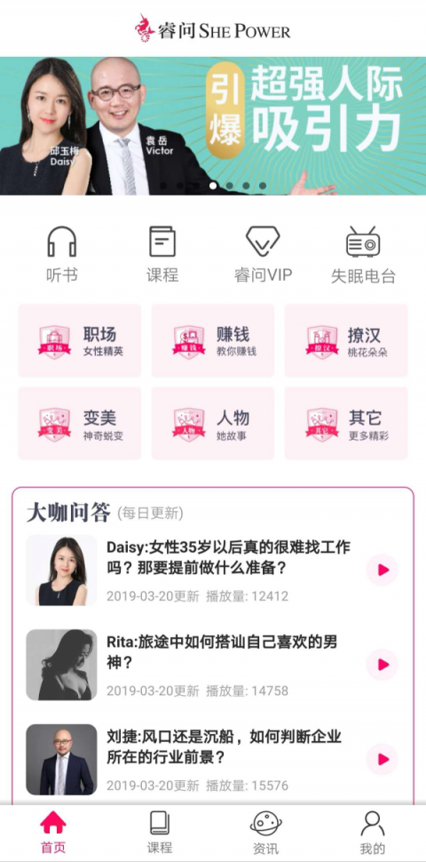 資本寒冬，職業(yè)女性成長平臺睿問She Power斬獲2000萬融資