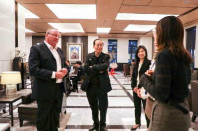 中租控股董事來(lái)訪仲利國(guó)際