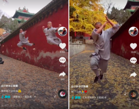 少林武功獲百萬(wàn)點(diǎn)贊 抖音網(wǎng)友：這才是外國(guó)人不知道的中國(guó)功夫！