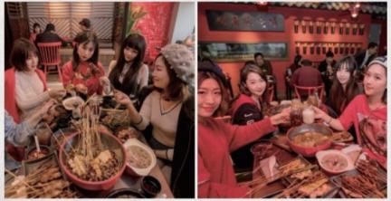 上海串串鼻祖紅料理人氣不斷，宵夜時(shí)間排長(zhǎng)龍