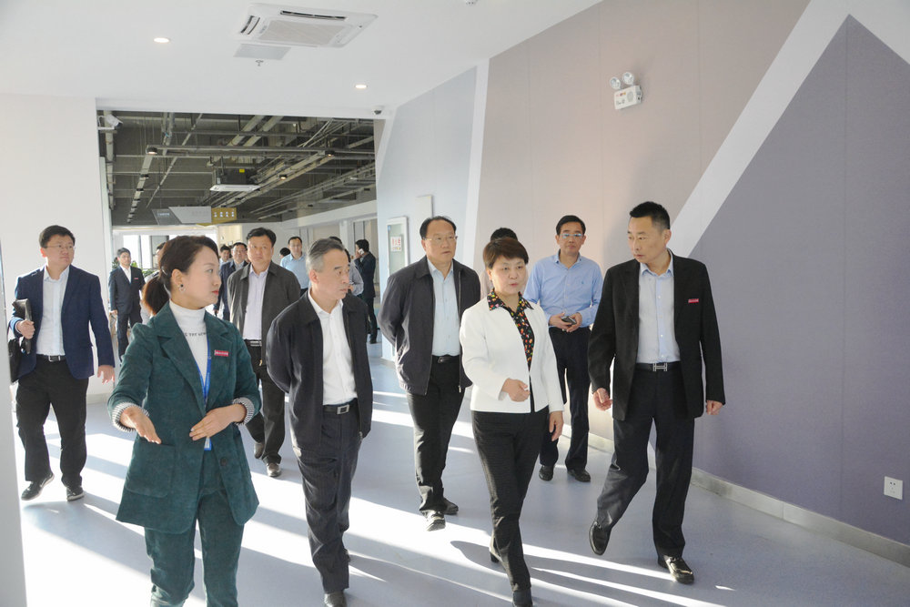 安徽省副省長王翠鳳調(diào)研賽為智能旗下安工大工商學院