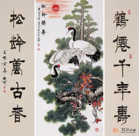過節(jié)送禮送長輩什么字畫好，長壽吉祥就選這兩款
