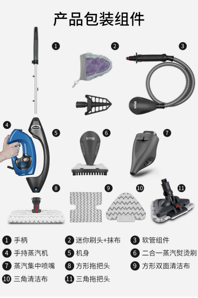 蒸汽拖把優(yōu)選Shark，全面清潔“蒸”干凈