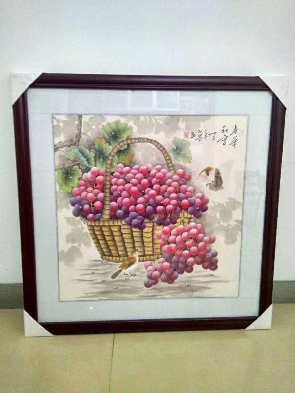 不知道餐廳里掛什么畫好，看看這些小品花鳥畫美不美
