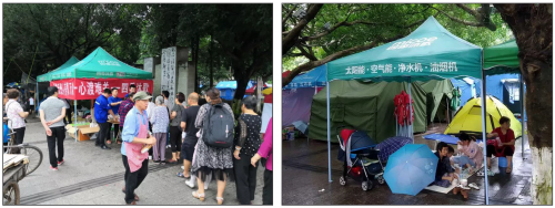四季沐歌抗震救災(zāi)在一線，希望不息救援不止