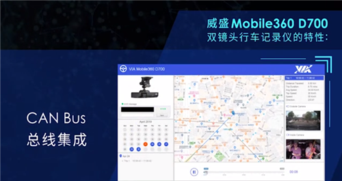 威盛雙鏡頭行車(chē)記錄儀亮相2019年人工智能峰會(huì)