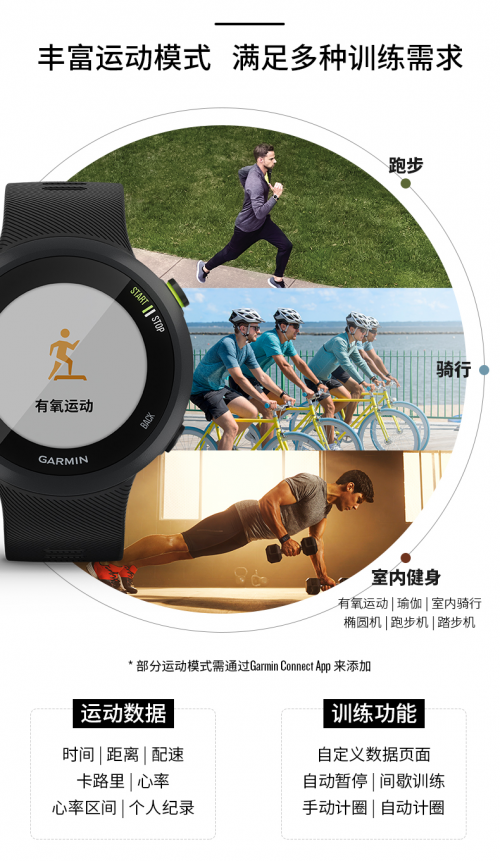 Garmin Forerunner45：運(yùn)動(dòng)小白的第一個(gè)專業(yè)“跑友”