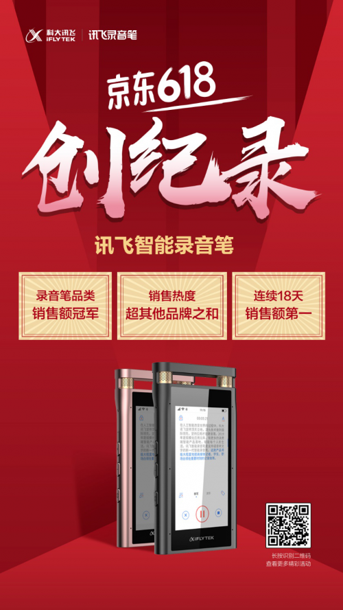 訊飛錄音筆: 語音轉(zhuǎn)寫、拾音降噪, 靠智能實(shí)現(xiàn)彎道超車