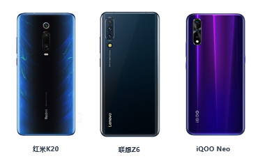 聯(lián)想Z6、iQOO Neo、紅米K20同臺，誰才是“最值得買”？