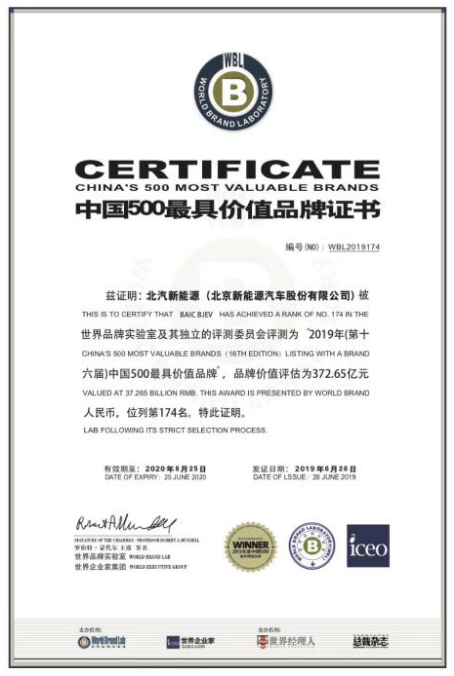 產(chǎn)品升級 品牌向上，北汽新能源上半年交出完美答卷