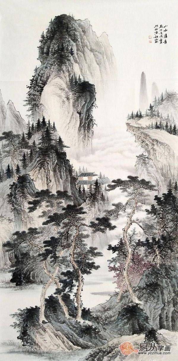 走廊裝飾掛什么畫好用山水畫打造你的藝術長廊