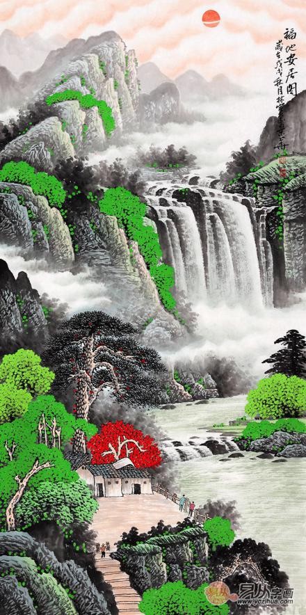 2019年又美又有品位進(jìn)門玄關(guān)掛畫(huà)，朋友們都說(shuō)好