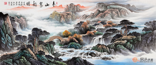 家庭客廳裝飾畫(huà)