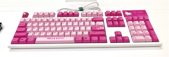 REALFORCE HELLO KITTY限量版鍵盤，ChinaJoy首亮相
