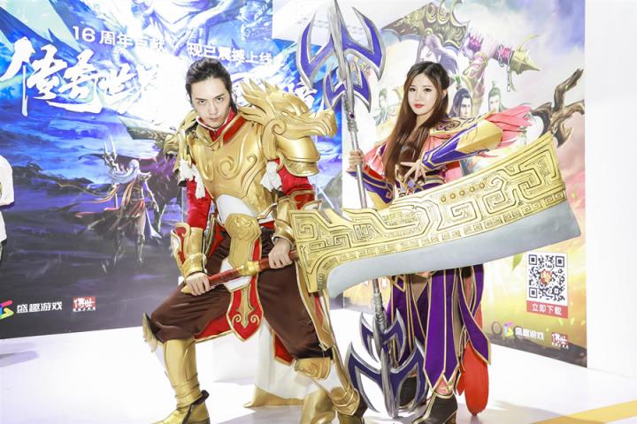 2019ChinaJoy盛趣游戲Coser、SG一網(wǎng)打盡