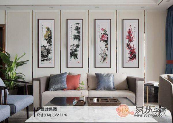 家里裝飾掛什么書畫好？名家手繪國畫花鳥佳作精致顯品味