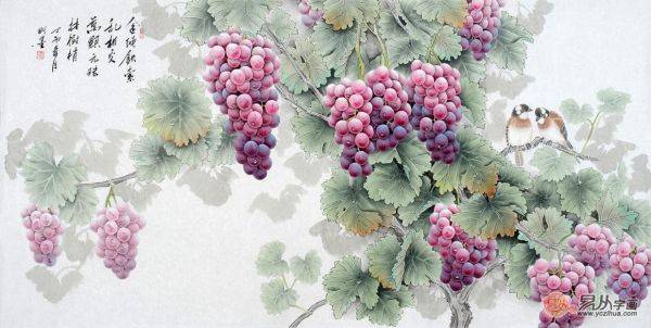 家里裝飾掛什么書畫好？名家手繪國畫花鳥佳作精致顯品味