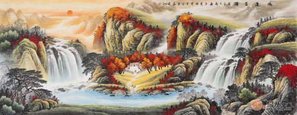 客廳掛裝飾畫，耐人尋味趣味雅致