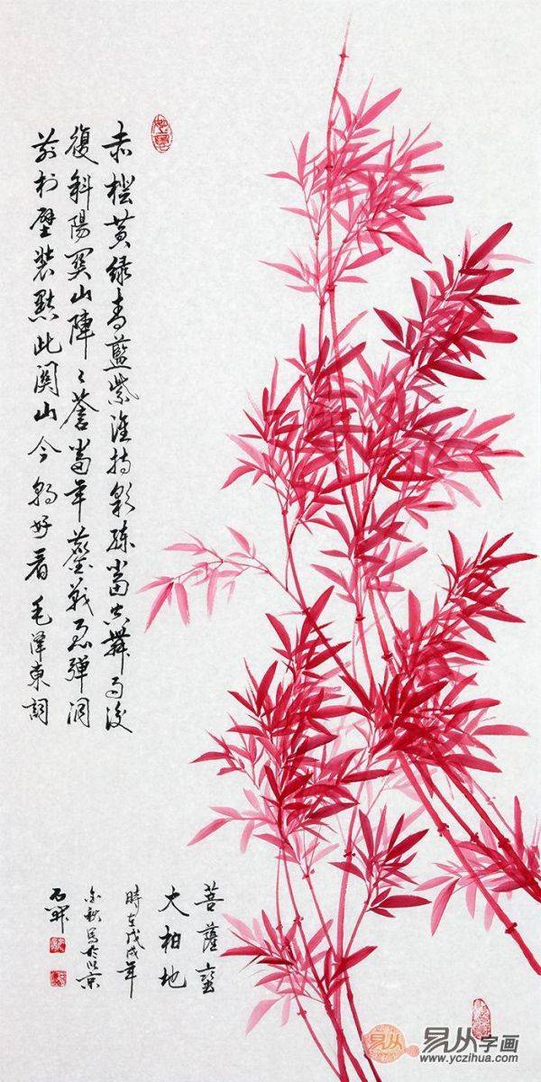 適合玄關的裝飾畫，這5款吉祥花鳥畫，顏值風水兩相宜