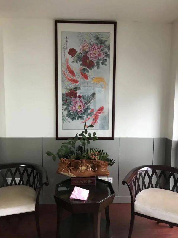 適合玄關的裝飾畫，這5款吉祥花鳥畫，顏值風水兩相宜