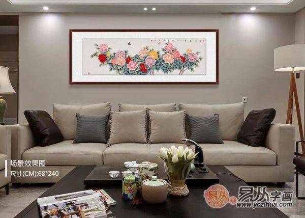 客廳掛什么字畫最合適？好寓意花鳥畫，家中必備