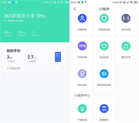 誰的性價比更高？360家庭防火墻路由器5 Pro對比華為WS5200四核版