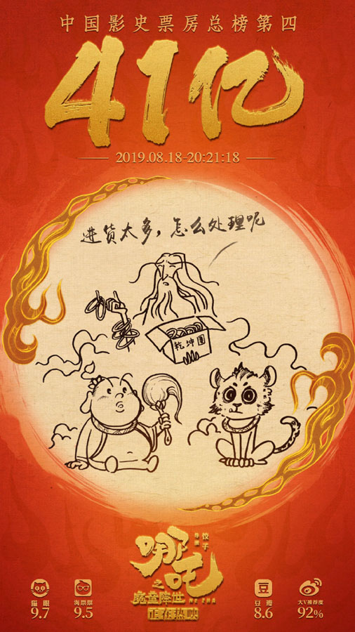 《哪吒》官方衍生品累計預售破千萬大關，摩點與國漫衍生品事業(yè)攜手共進