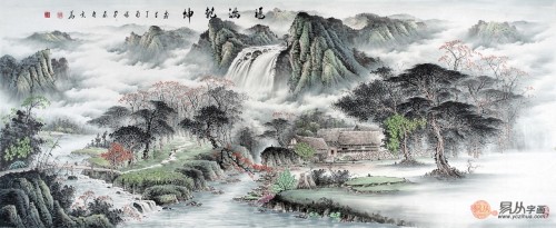 客廳掛什么裝飾畫合適？看看你選對了嗎