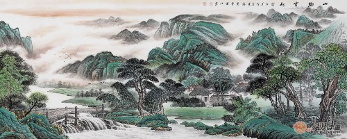 精美客廳沙發(fā)背景墻掛畫，家里都美呆了