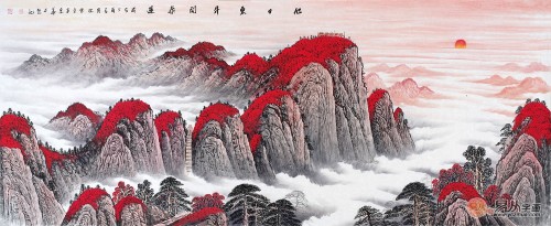 精美客廳沙發(fā)背景墻掛畫，家里都美呆了
