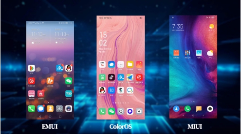 國產(chǎn)頭部 UI 對比，ColorOS、MIUI、EMUI 的區(qū)別你知道多少