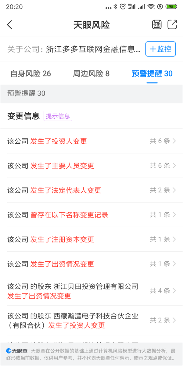 天眼查三大看家法寶 助力全方位把控公司風險！