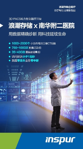 南華附二醫(yī)院：一次三維CT產(chǎn)生上千小文件，浪潮分布式存儲(chǔ)給3D醫(yī)療影像加速