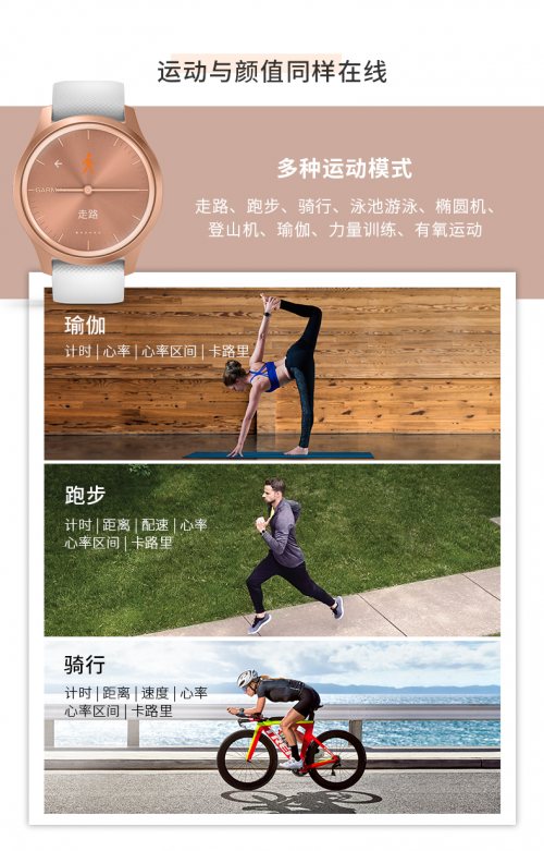 輕奢時尚GarminMove，讓生活更潮更有范