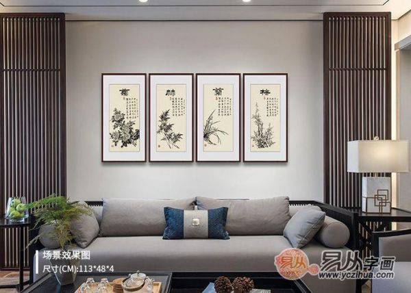 家庭客廳掛什么花鳥畫作品好，家裝達人為你推薦這四種題材