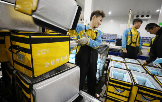 陽澄湖大閘蟹開湖，蘇寧快消“鮮”入為主拿下第一簍蟹