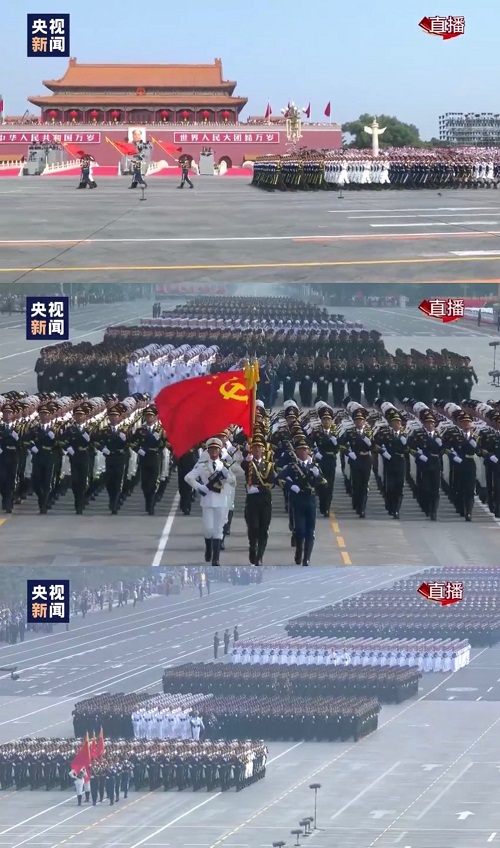 全球華人同賞！中國移動(dòng)咪咕助力4K+50幀+7大視角閱兵直播新模式
