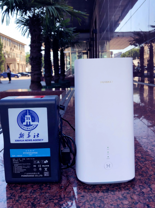 華為5G CPE Pro助力新華社直播，為祖國慶生實(shí)力獻(xiàn)禮
