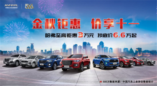 假期已過(guò)，冷空氣來(lái)襲，但有哈弗H6運(yùn)動(dòng)版送鉅惠溫暖