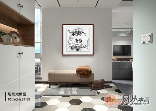 玄關(guān)適合掛什么畫？玄關(guān)掛畫要注意這些 選這幅畫就對了