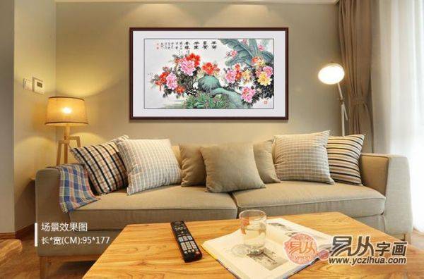 客廳沙發(fā)墻裝飾畫掛什么好，畫美寓意更美的花鳥畫分享