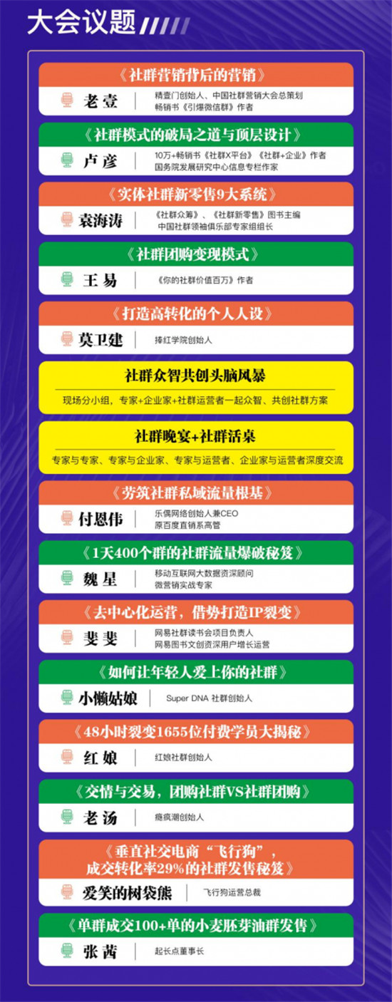 2019第二屆社群營銷大會亮點