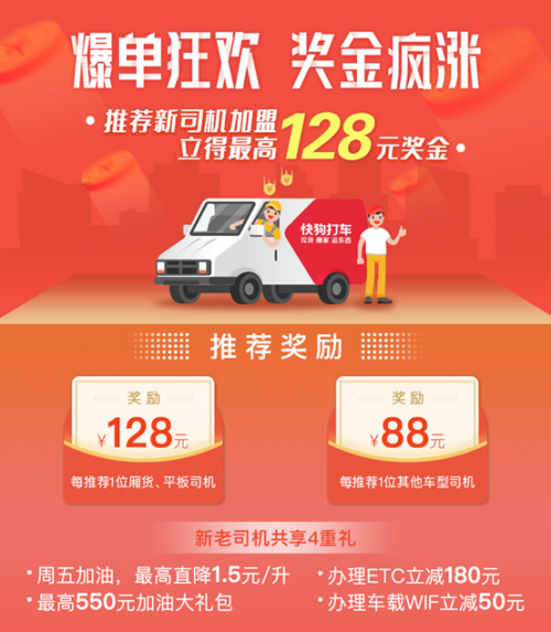 幸福是奮斗出來的！快狗打車向奮斗在一線的司機致敬
