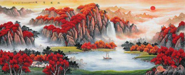 經(jīng)典沙發(fā)背景墻裝飾畫，四種風(fēng)格點(diǎn)亮家居之美