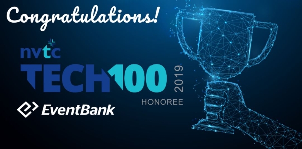 EventBank 榮獲北美權威科技獎項 2019 NVTC Tech 100