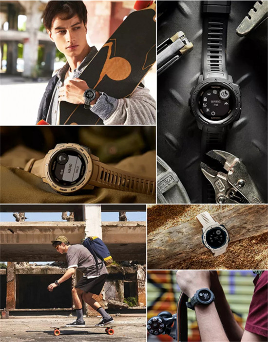 Garmin Instinct Tide浪潮版新增潮汐功能，水陸兩棲更強悍