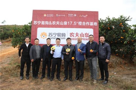 17.5°橙開(kāi)賣(mài)，農(nóng)夫山泉攜手蘇寧易購(gòu)原產(chǎn)地新鮮直送！