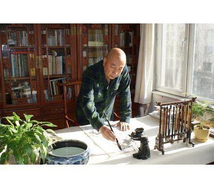 客廳適合掛什么字畫？鄭曉京手繪花鳥畫 典雅又大氣